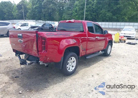 2018 Chevrolet Colorado Lt из США, поврежденный, VIN 1GCHSCEA6J1293074
